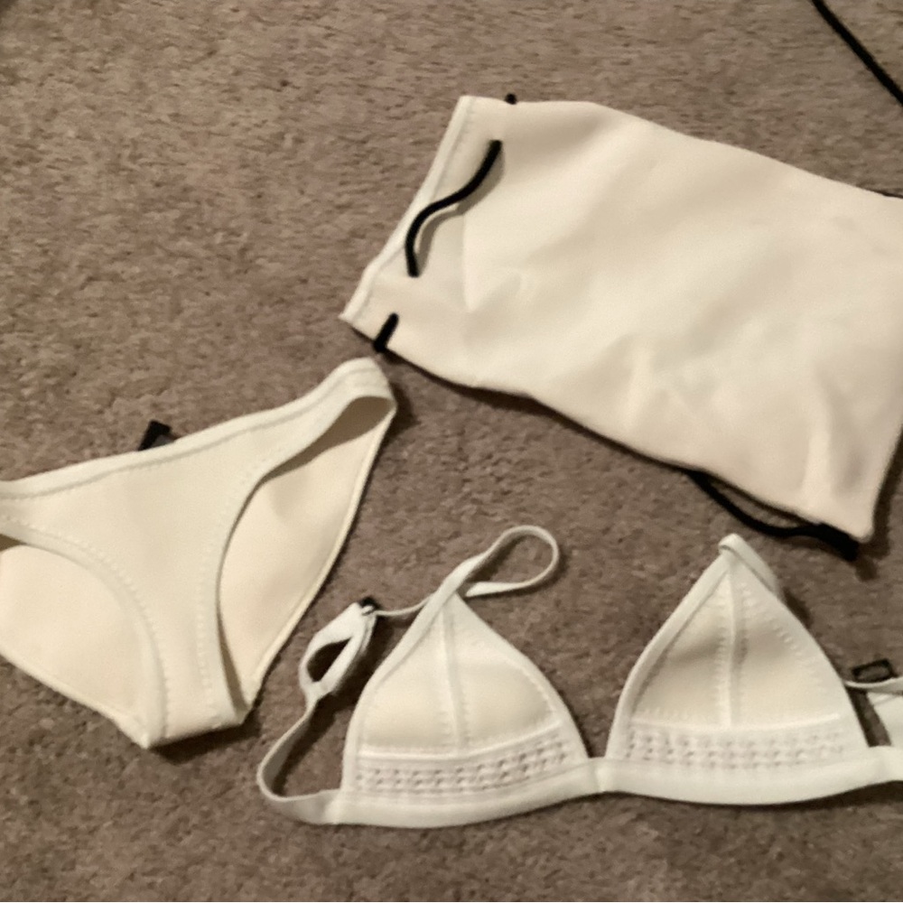 Triangl Swimwear Cream Bikini Set
